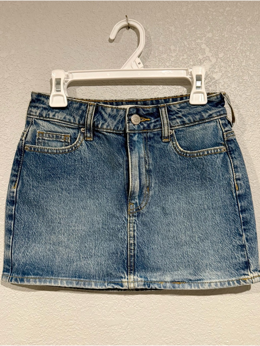 PacSun Women's Light Blue Denim Mini Skirt